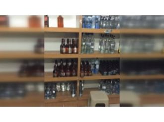 İstanbul’da kaçak içki operasyonu