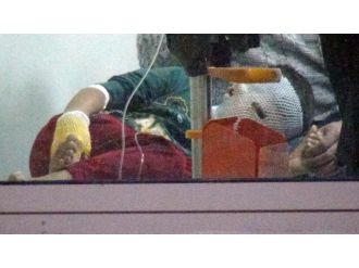 Akıma kapılan boyacı 8 yaşındaki çocuğu da yaktı