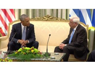 Obama, Yunan Cumhurbaşkanı ile görüştü