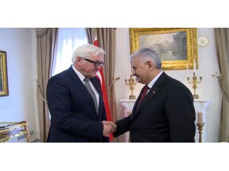 Başbakan Yıldırım Almanya Dışişleri Bakanını kabul etti
