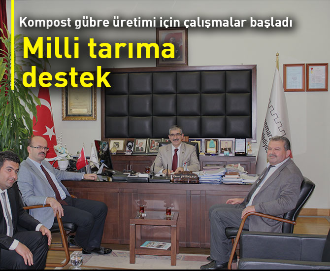 Milli tarıma destek verdi