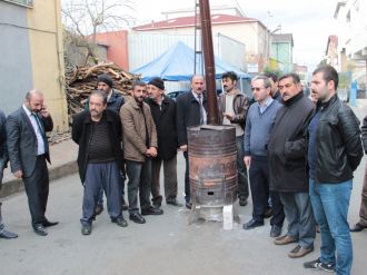 Mahalleli uyuşturucuya savaş açtı: Soba başında nöbet