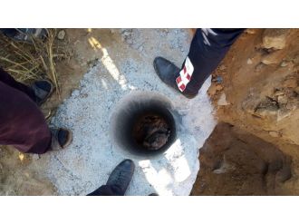 Aydınlatma direği için açılan çukurda can pazarı yaşandı