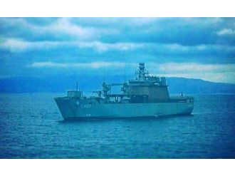 Dünyanın en büyük ’tank çıkarma gemisi’ sefere çıktı