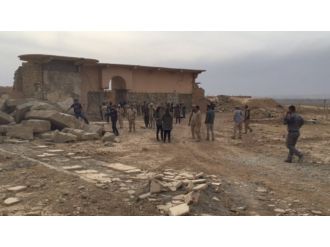 DEAŞ’ın yıktığı antik kent Nemrut harabeye döndü