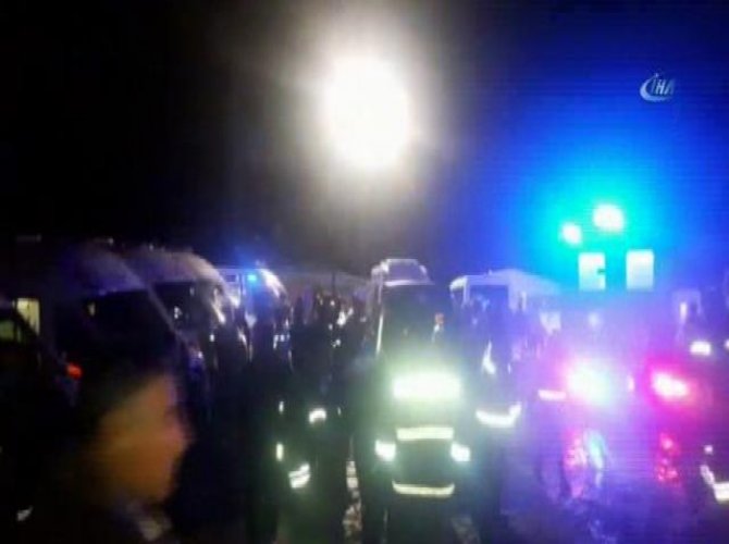 Siirt’te maden sahasında heyelan: Olay yerinden ilk görüntüler