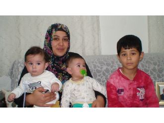 Üç çocuğuyla yeni yasanın çıkmasını bekliyor
