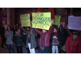 Galatasaray Meydanı’nda “cinsel istismar” protestosu