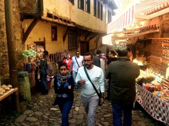 Camızlık’a turist akını