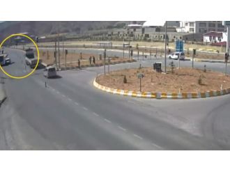 Bitlis’te trafik kazaları MOBESE’de