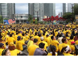 Malezya’da yolsuzluk protestosu