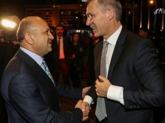 NATO Genel Sekreteri Stoltenberg ile görüştü