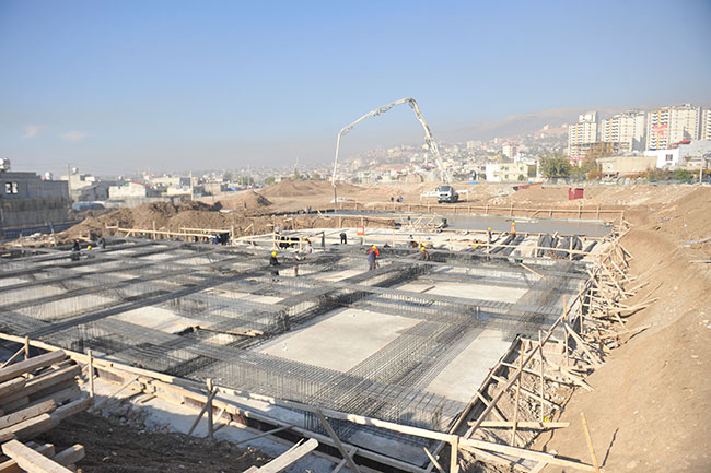 Tenzile Erdoğan eğitim kompleksinin inşaatı devam ediyor