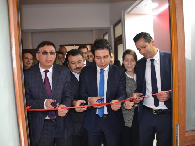 Andırın'ın tek kütüphanesine şehit Halisdemir'in ismi verildi