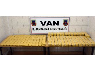 Van’da 8 milyarlık uyuşturucu ele geçirildi