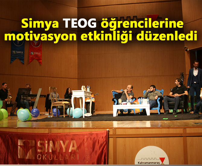 Simya TEOG öğrencilerine motivasyon etkinliği düzenledi