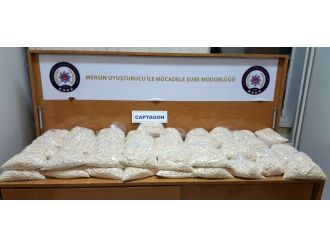 Mersin’de 340 bin 800 adet uyuşturucu hap ele geçirildi