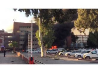 Adana’da Valilik otoparkında patlama: Çok sayıda yaralı var