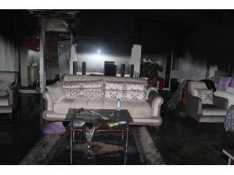 Genelevde yangın: 1 ölü, 3 yaralı