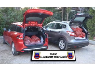 Lüks araçlarla midye kaçakçılığı