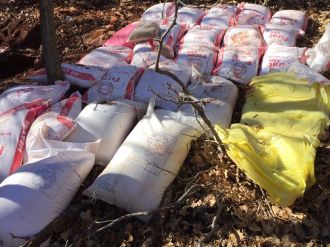 250 kilogram amonyum nitrat ele geçirildi