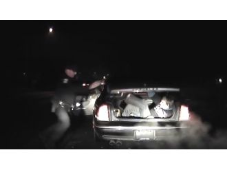 Bagajdan adam çıktı