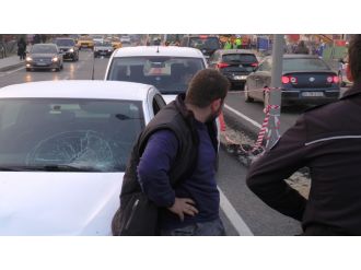 Ataşehir’de üniversiteli kıza otomobil çarptı