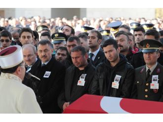 Ankara şehidini uğurladı