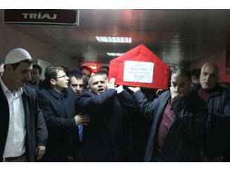 Şehit Astsubay Topuz’un naaşı baba evine getirildi