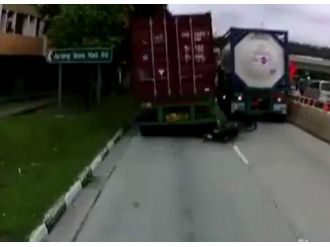 Korkunç motosiklet kazası kamerada