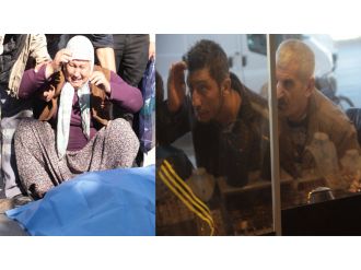 Bir yanda acı bir yanda merak