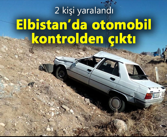 Kahramanmaraş'ta trafik kazası: 2 yaralı