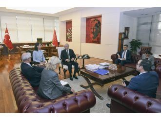 Kılıçdaroğlu Norveç Büyükelçisi ile görüştü