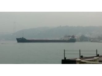 İstanbul Boğazı’nda facianın eşiğinden dönüldü