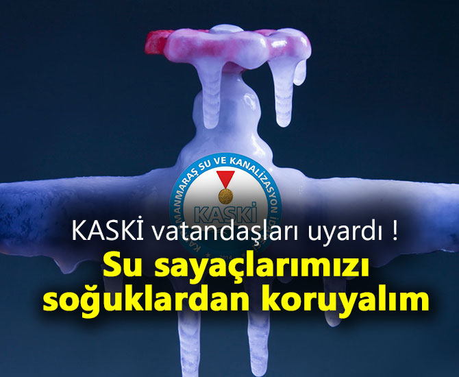 Su sayaçlarımızı soğuklardan koruyalım