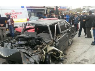 3 araç birbirine girdi: 1 ölü, 3 yaralı