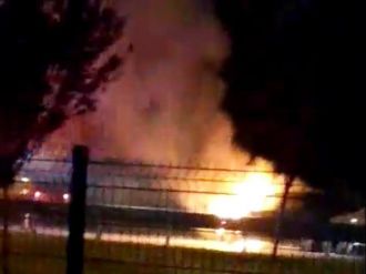 Antalya’da zincirleme kaza: 1 araç alev alev yandı