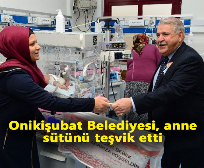 Onikişubat Belediyesi, anne sütünü teşvik etti