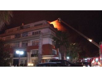 Galatasaraylı futbolcunun oturduğu binada yangın