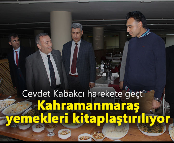Kahramanmaraş yemekleri kitaplaştırılıyor