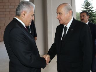 Yıldırım ve Bahçeli ortak açıklama yapacak