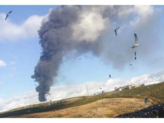 Kocaeli’de fabrika yangını