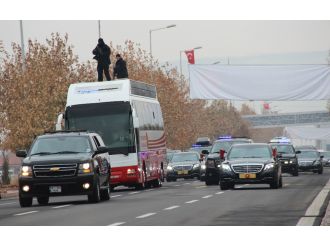 Cumhurbaşkanı ve Başbakan Kayseri’de