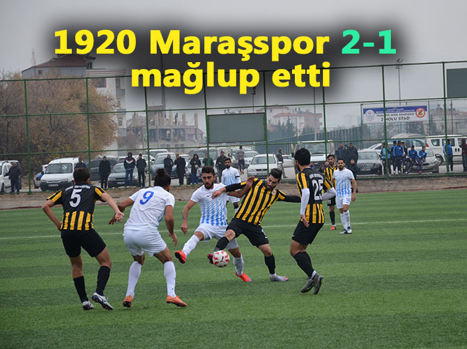 1920 Maraşspor 2-1 mağlup etti
