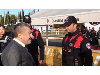 Denetime İstanbul Emniyet Müdürü de katıldı