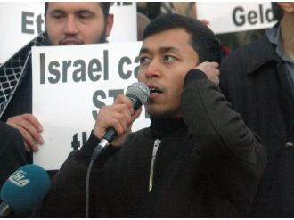 İsrail’e ezanlı tepki