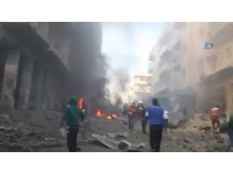 Halep’ten kan donduran görüntüler