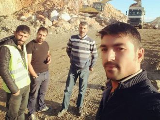 "Bir gün burası aşağı inecek" yazdı, göçükte can verdi