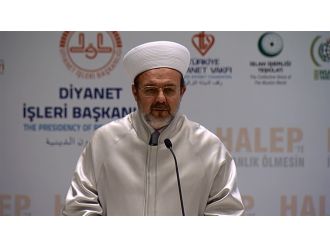 “Halep’te İnsanlık Ölmesin”