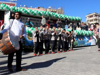 Orman ve Su İşleri Bakanlığının "Mobil tanıtım aracı" Kahramanmaraş'a geldi.